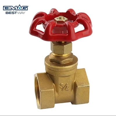 Temperatura normal DN15-DN100 Válvula de porta manual universal com rosca interna de cobre pequeno