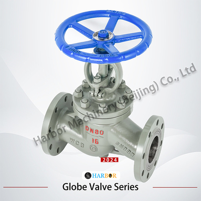J41H-16/25C válvula globular de flange de aço fundido controlada por estrutura para meios de água