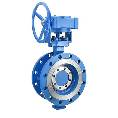 Valva de borboleta de flanges metálicas de temperatura D343H-10/16C para mídia de água a preços acessíveis