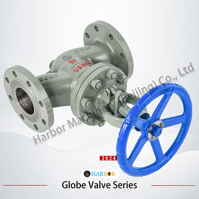 J41H-16/25C válvula globular de flange de aço fundido controlada por estrutura para meios de água