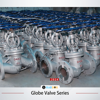 J41H-16/25C válvula globular de flange de aço fundido controlada por estrutura para meios de água