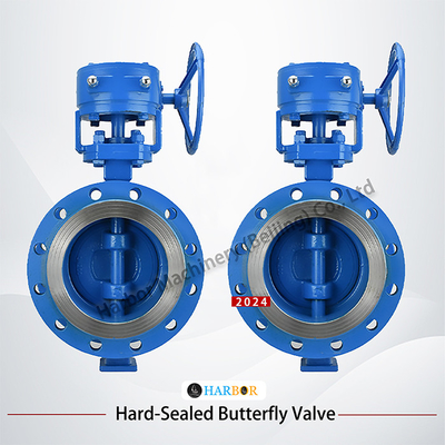 Valva de borboleta de flanges metálicas de temperatura D343H-10/16C para mídia de água a preços acessíveis