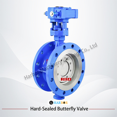 Valva de borboleta de flanges metálicas de temperatura D343H-10/16C para mídia de água a preços acessíveis