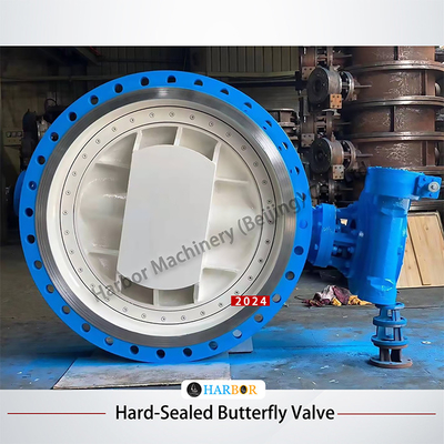 Valva de borboleta de flanges metálicas de temperatura D343H-10/16C para mídia de água a preços acessíveis