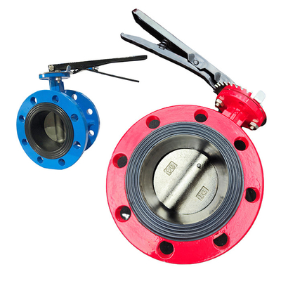 Valva de borboleta D41X-16Q de ferro flexível de punção de precisão com selo EPDM