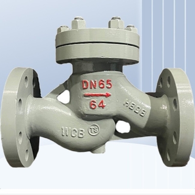 Válvula de controlo de elevação de ligação de flange de aço fundido cinza H41H-16/25C para aplicações marítimas