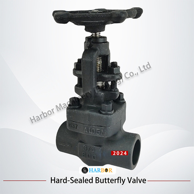 DN15-DN50 válvula de globo manual de vedação dura de aço carbono de alta temperatura Z/J61/11H-800LB
