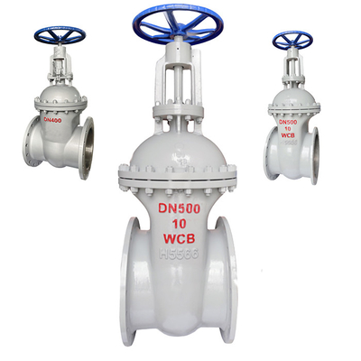 Válvula de porta de aço fundido manual de ligação com flange Z45H-10/16C com resistência à corrosão