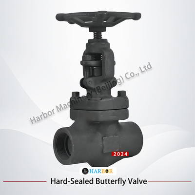 DN15-DN50 válvula de globo manual de vedação dura de aço carbono de alta temperatura Z/J61/11H-800LB