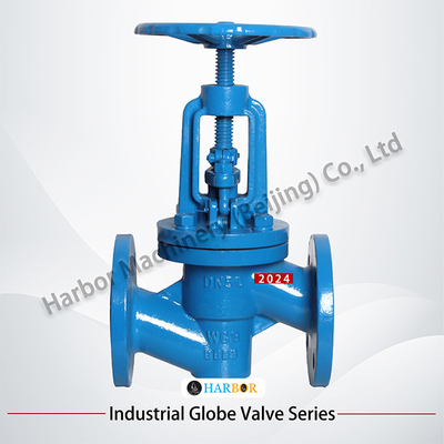 Válvulas globulares de aço fundido revestidas de PTFE resistentes à corrosão J41F46-16C DN15-DN300