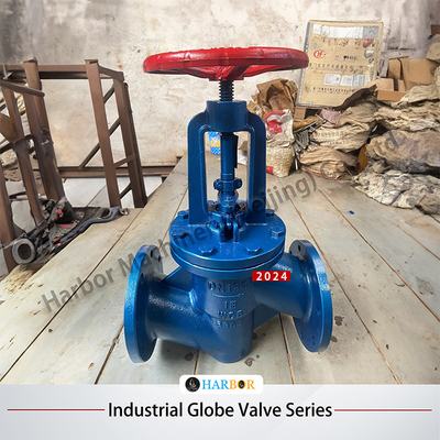 Válvulas globulares de aço fundido revestidas de PTFE resistentes à corrosão J41F46-16C DN15-DN300