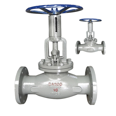 Válvula de controlo manual industrial de ligação a flange para o fluxo de água Regulamento T40H-16C