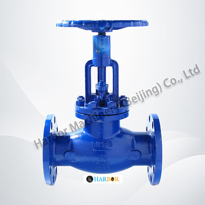 Válvula de controlo manual industrial de ligação a flange para o fluxo de água Regulamento T40H-16C