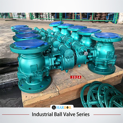 Válvula de esfera revestida com flanges de PTFE Q41F46-16C para aplicações resistentes a ácidos e álcalis