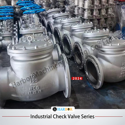 Valva de controlo de balanço de flanges médias de aço inoxidável DN15-DN300 H44H-150LB