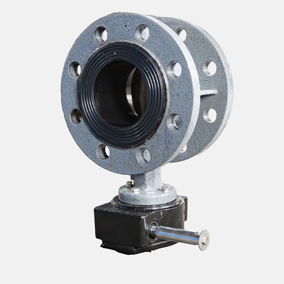 WCB Flanca de aço fundido válvula de borboleta de turbina manual D341X--10/16C para meios de água