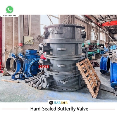 WCB Flanca de aço fundido válvula de borboleta de turbina manual D341X--10/16C para meios de água